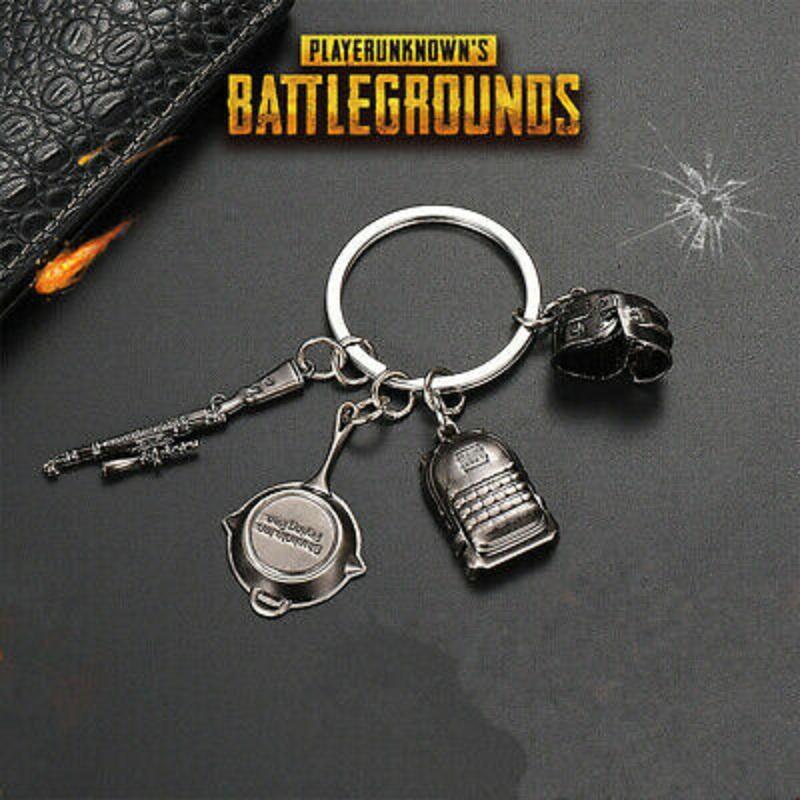 PUBG Keychain 4 in 1