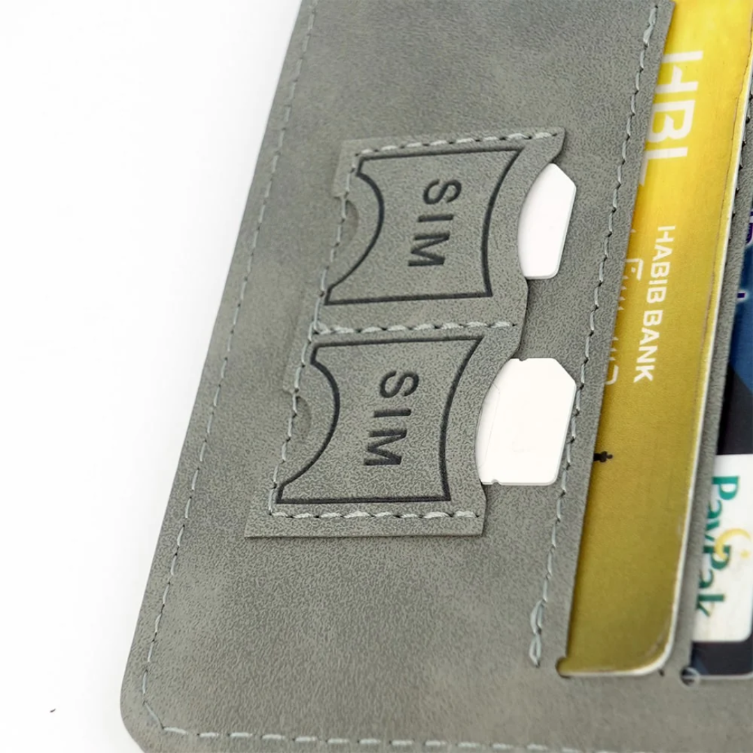LEATHER PAKISTAN PASSPORT HOLDER WITH CARD HOLDER  Card Holder Case - PASSPORT COVER