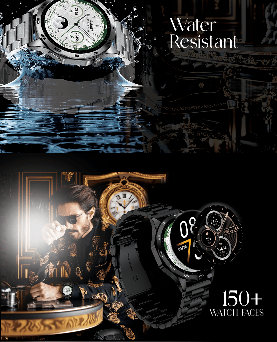 Dany Boss Pro Smartwatch with Amoled HD Display | smart watch for Android and IOS | Bluetooth Calling Smart Watch With One Year Brand Warranty