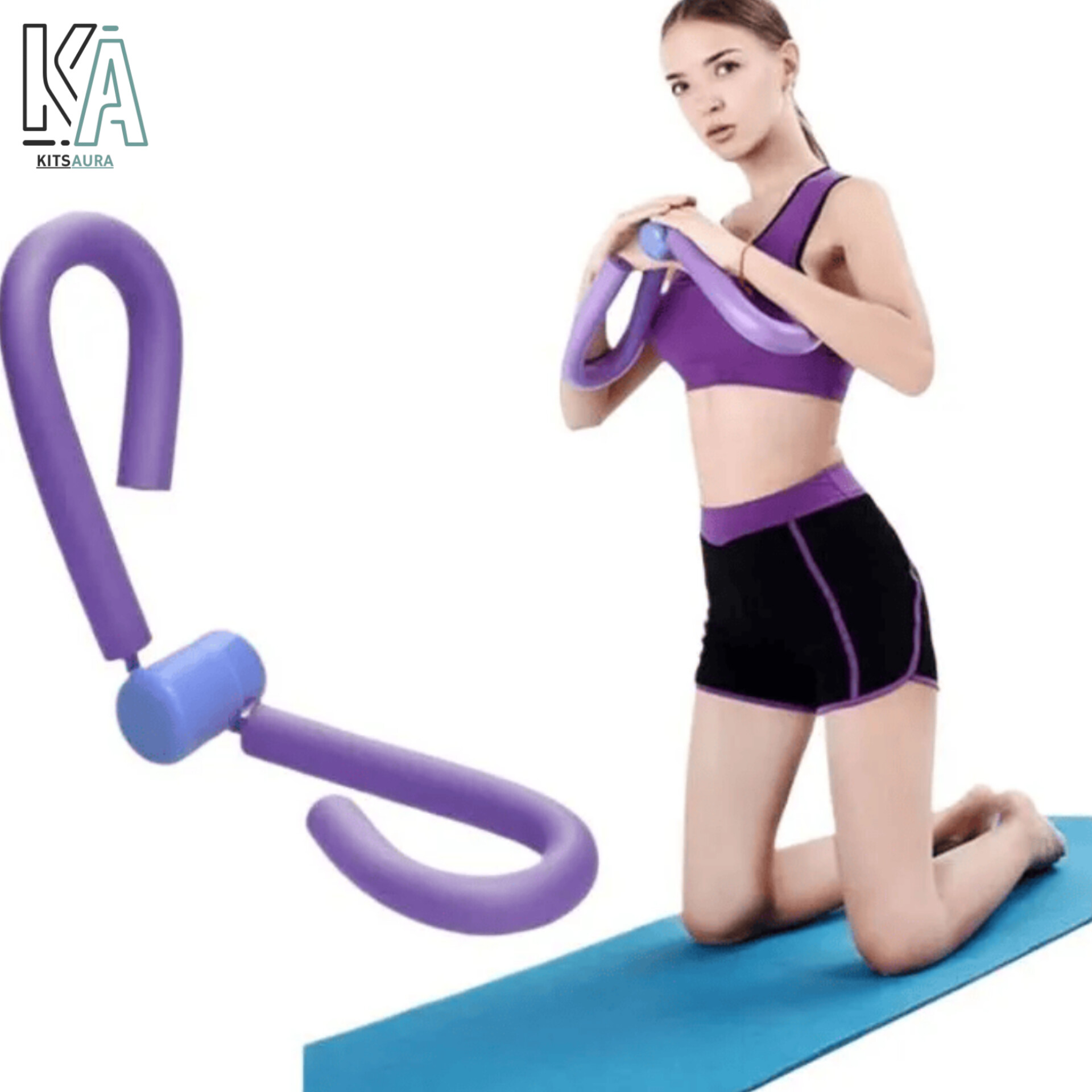 Thigh Master Exerciser - Kegel Exercise Device - Inner Thigh Toner - Butt Lifting Trainer - Workout Machine for Ladies - Pelvic Floor Weight Loss Hip Trainer - Multifunctional  Leg Beauty And Slimming Device-Leg And Thigh Workout Equipment for Weight Loss