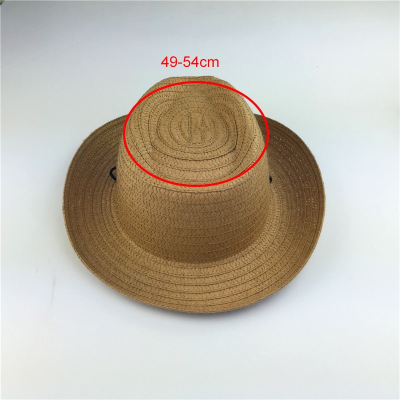jazz cowboy hat summer straw hat boys 