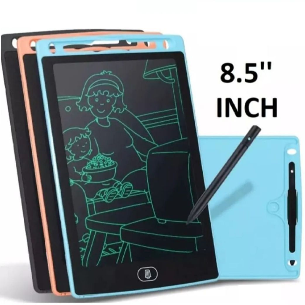 Street Vendor LCD Writing Tablet Electronic Slate E-writer Digital Memo Pad Erasable Writing Board Learning Toys And Gadgets For Educational And Daily Life Routine Notebook Purpose 8.5 Inch price in Pakistan