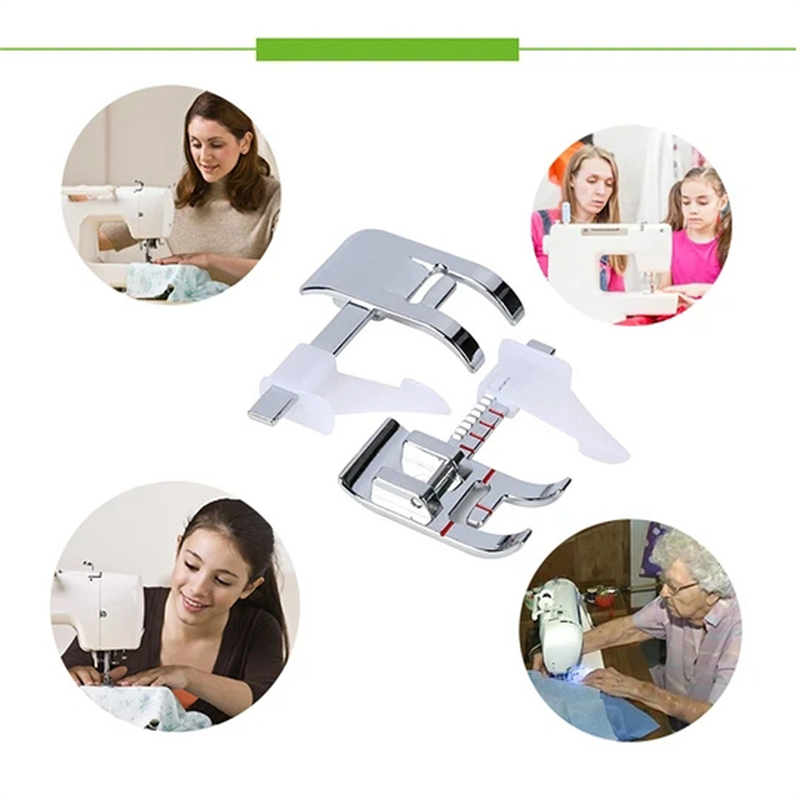 Foot, Sew Straight Lines, Includes Ruler with Adjustable Guide to Set