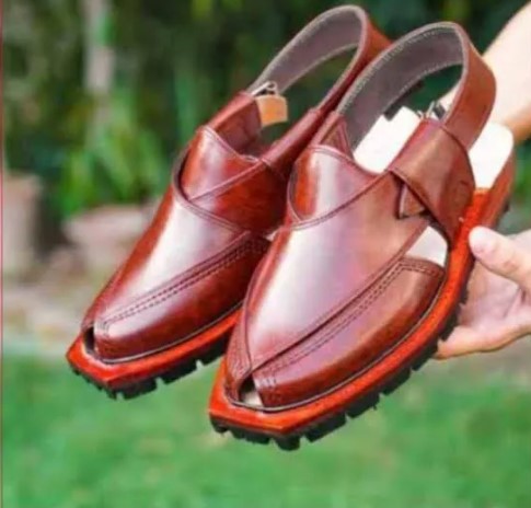 Premium Norozi Chappal with Double Tyre Sole – Handmade Durable Peshawari Sandals for Men | Comfortable & Long Lasting