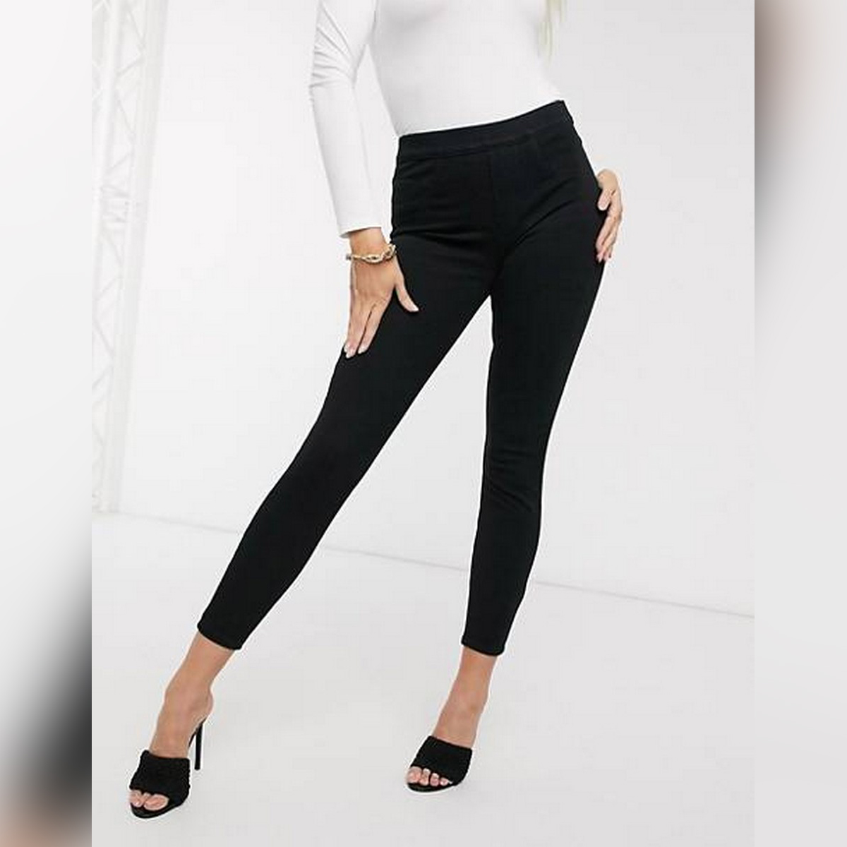 plain jeggings