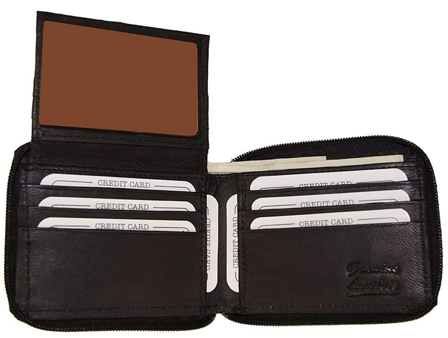 Premium Genuine Leather Zip Wallet for Men | Stylish Card Holder with Zip | Smart and Functional Design Genuine Leather Zip Card Holder for Men – Stylish, Smart & Functional Wallet Genuine Leather Zip Card Holder Wallet for Men & Boys | Stylish and Functi