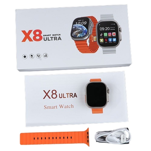 X8 Ultra 4G Smart Watch With SIM Card And Camera 2GB+16GBAndroid Watch