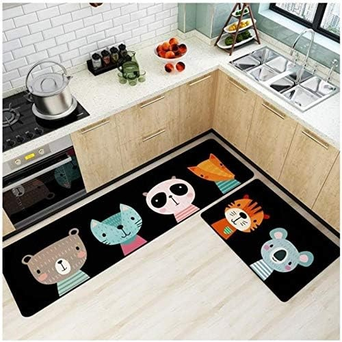 2pcs Anti slip Kitchen Floor Mat Set- My Kitchen KS