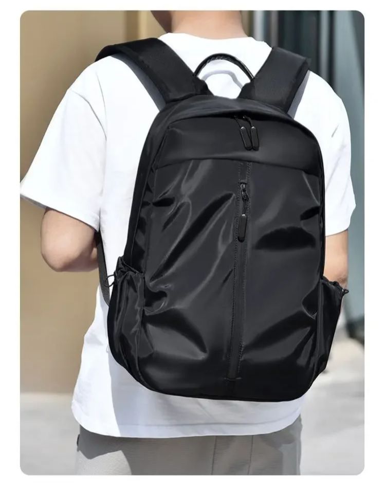 Men's Casual Large Capacity Travel Backpack Lightweight Waterproof Computer Backpack Student School Bag Unisex ( NO USB PORT )