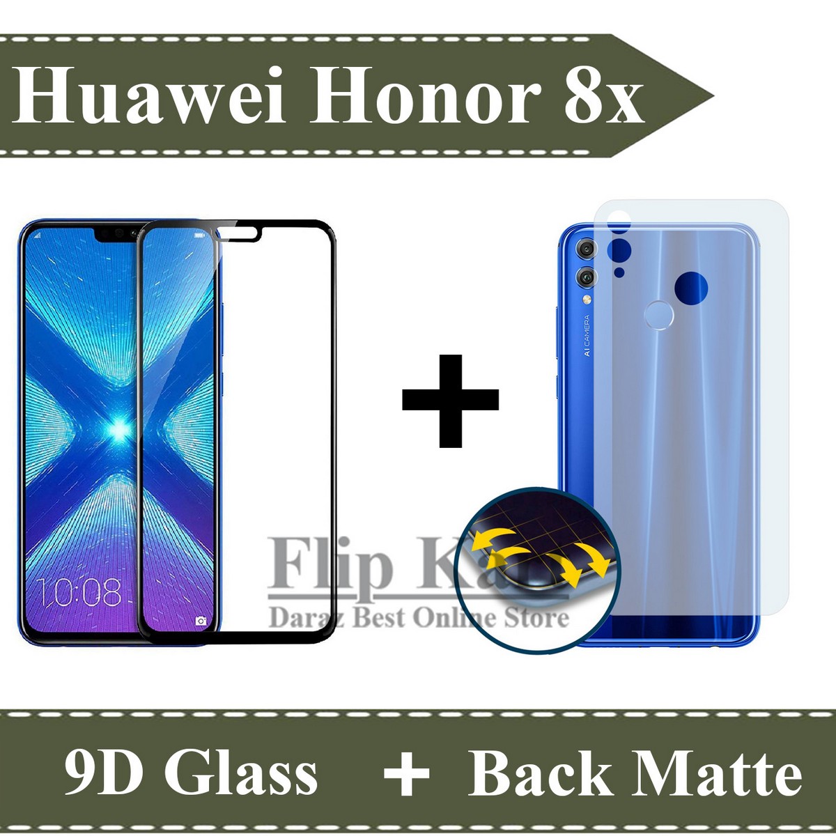 honor 8x matte tempered glass