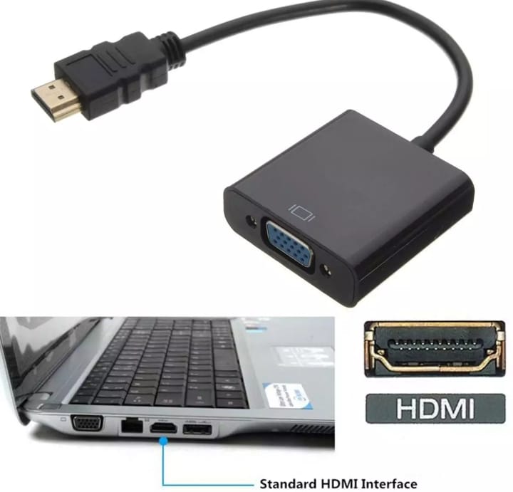 HDMI to VGA Converter Adapter - HDMI to VGA Adapter