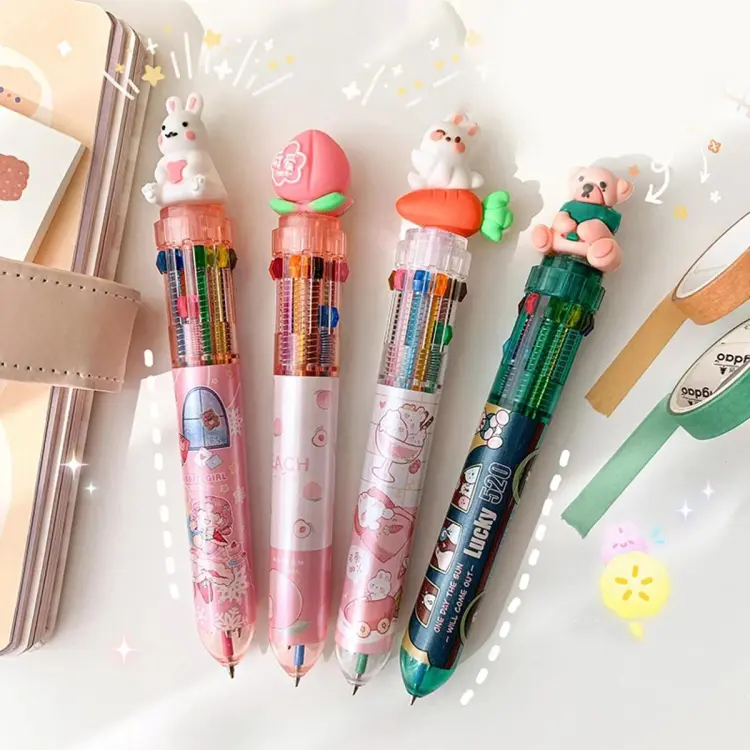 Cute Kawaii Cartoon Gel Ink Pen Ballpoint Stationary Student Office Writing  Pens