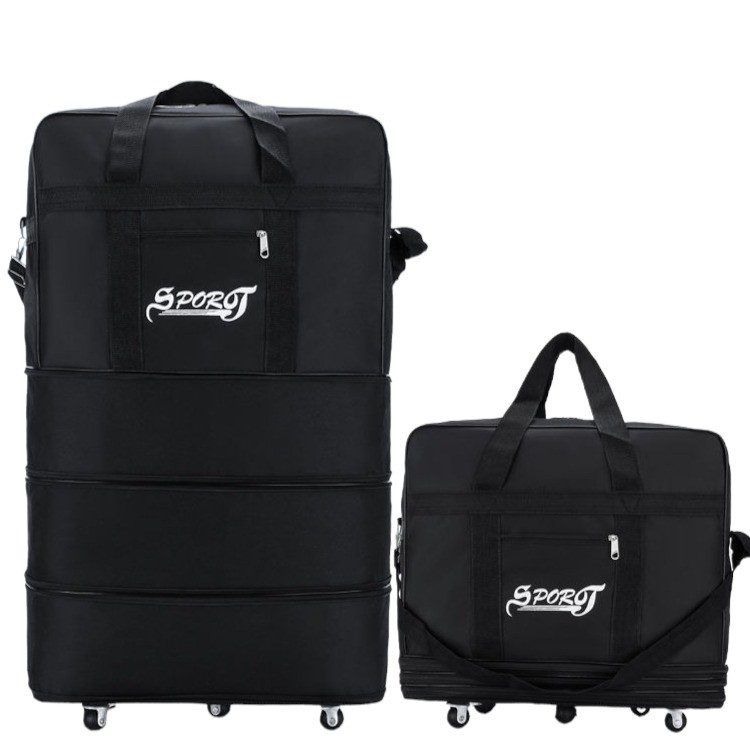 Bagzillas: Top Quailty Traveling Bag With Rouler Wheels Extra Big Capacity Expandable Luggage Bag Waterproof/Durable Base Handbag Weekender Bag Traveling Bag For Men women