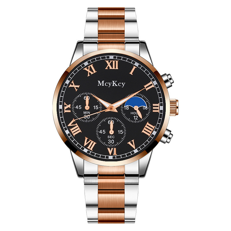 New McyKcy Watch Men s Non Mechanical Watch Men s Watch Source Watch Steel Band Business Men s Watch Daraz.pk