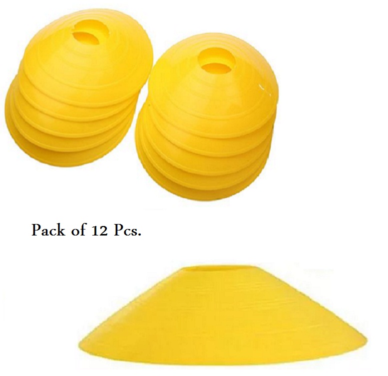Space markers football training marking 12 Pcs Football Training Cones Hockey road safety goal keeper shin space marking agility disk cones space marker cones disk 12 Pieces