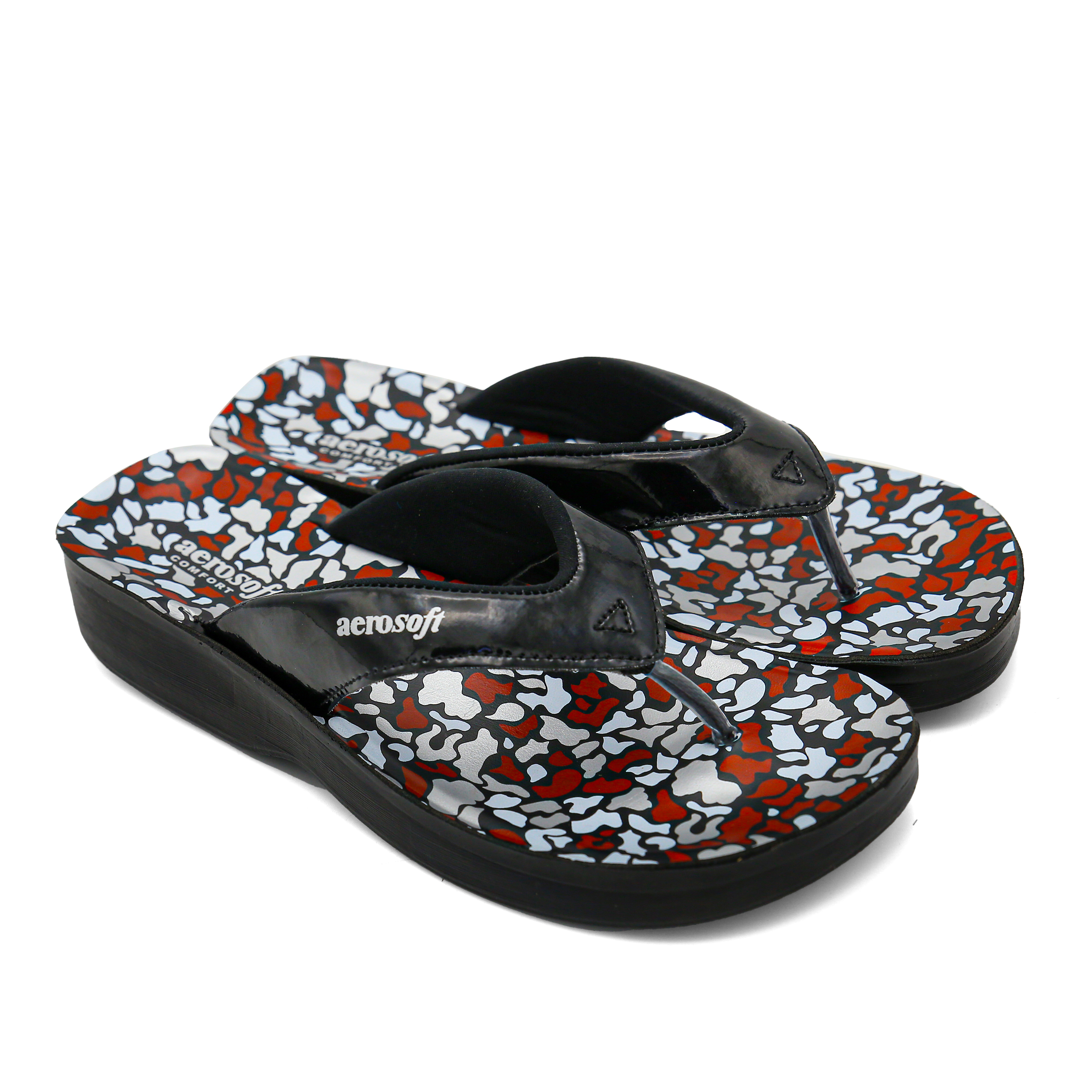 Aerosoft LA-08A4 Women's Violet Comfort Slippers - Soft Chappals for All-Day Ease