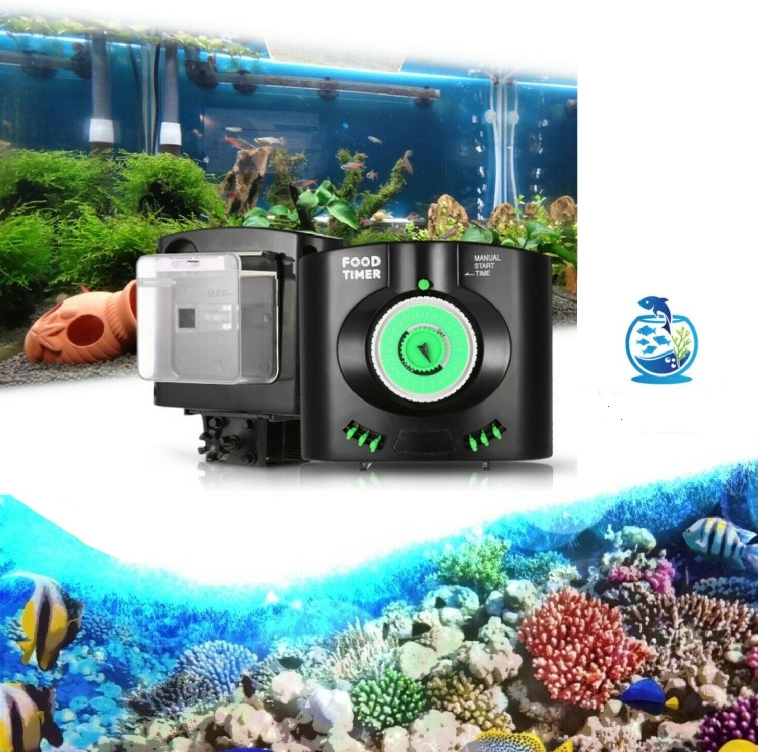 automatic fish feeder uk