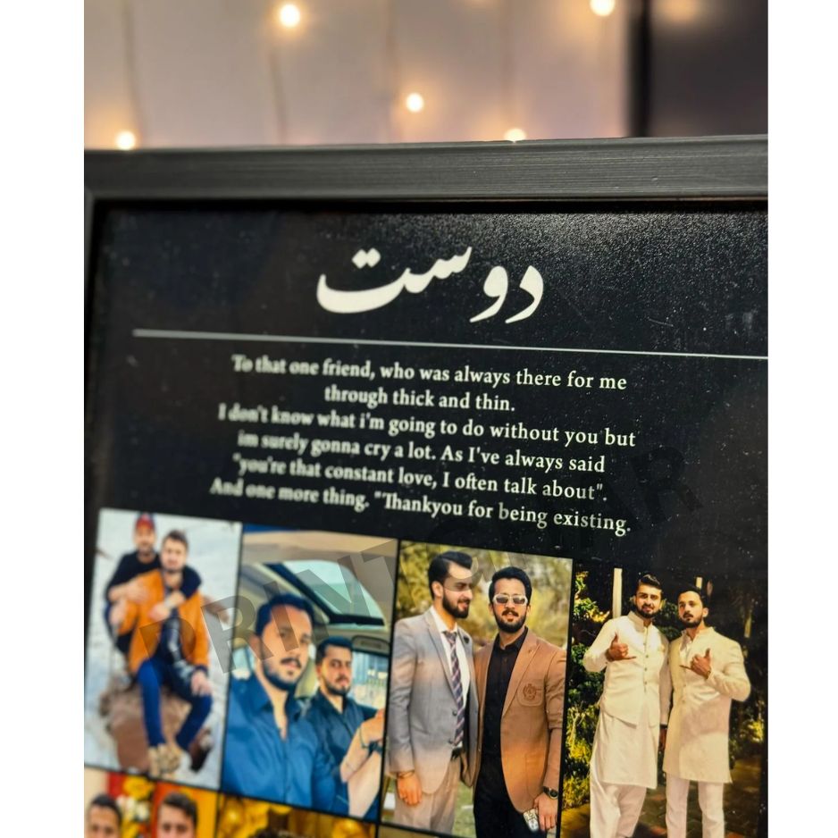 LoveFrame - Custom Photo Frame for Friends & Memories, frame for wall & table
