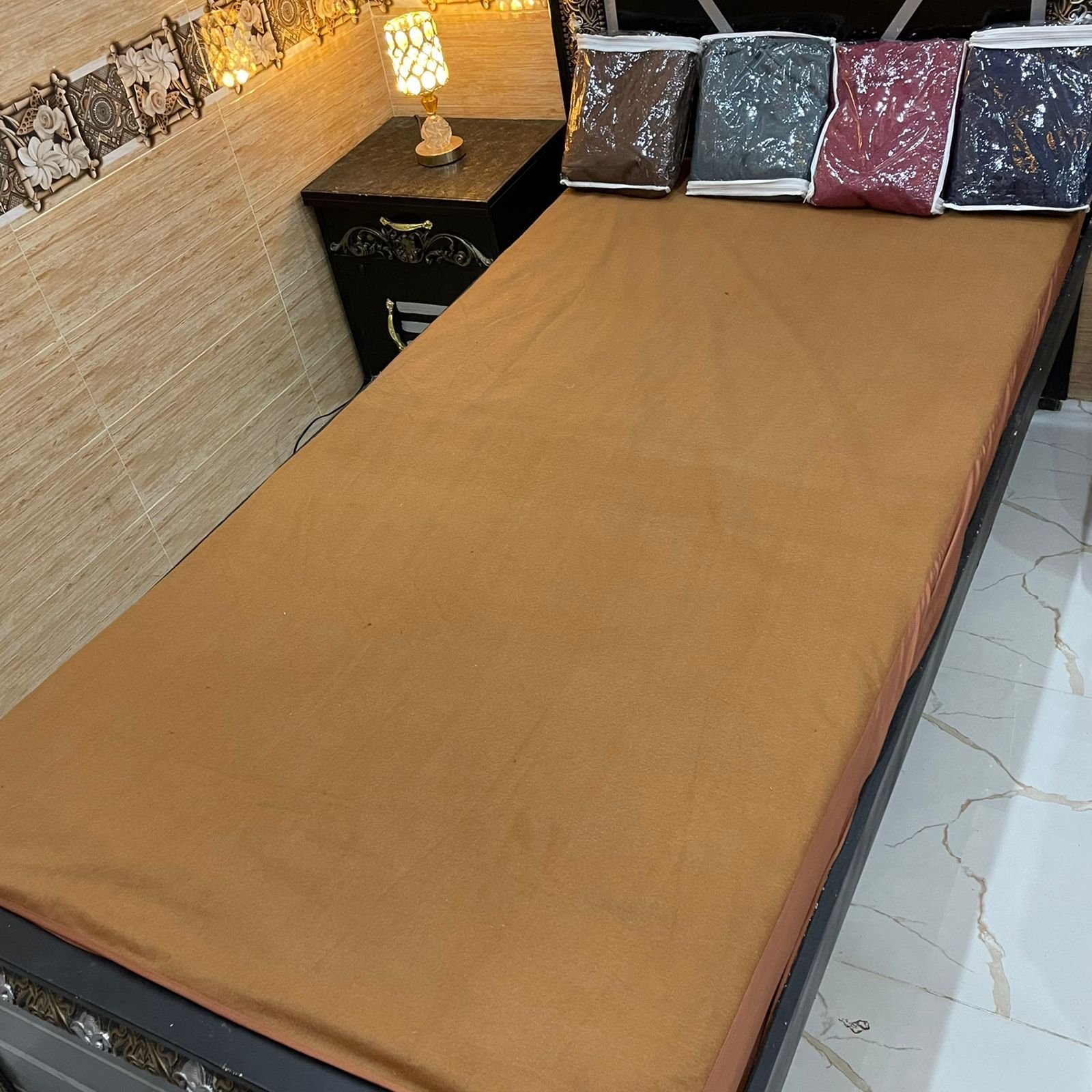 Waterproof Mattress Protector for single bed Terry Anti Allergy Dust