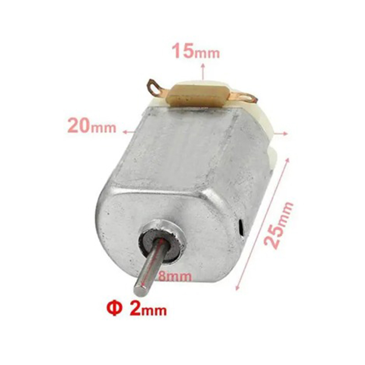 Set of 1/2/5/10 Pcs Small Electric Dc Motor 3.7V to 9V For RC Toys and Cars and other science projects