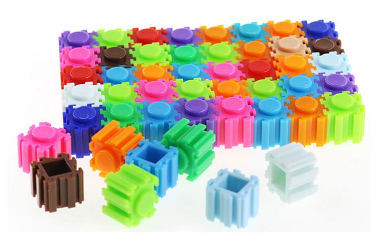 500 Pcs Set - Interlocking Linking Stick Building Blocks Toy Set Creative Educational Construction Puzzle for Kids Boys Girls Smart Assembling Toys Learning Problem Solving Brick Buildings Block Children Play Fun Game Alphabetical Word Number ABC Alphabet