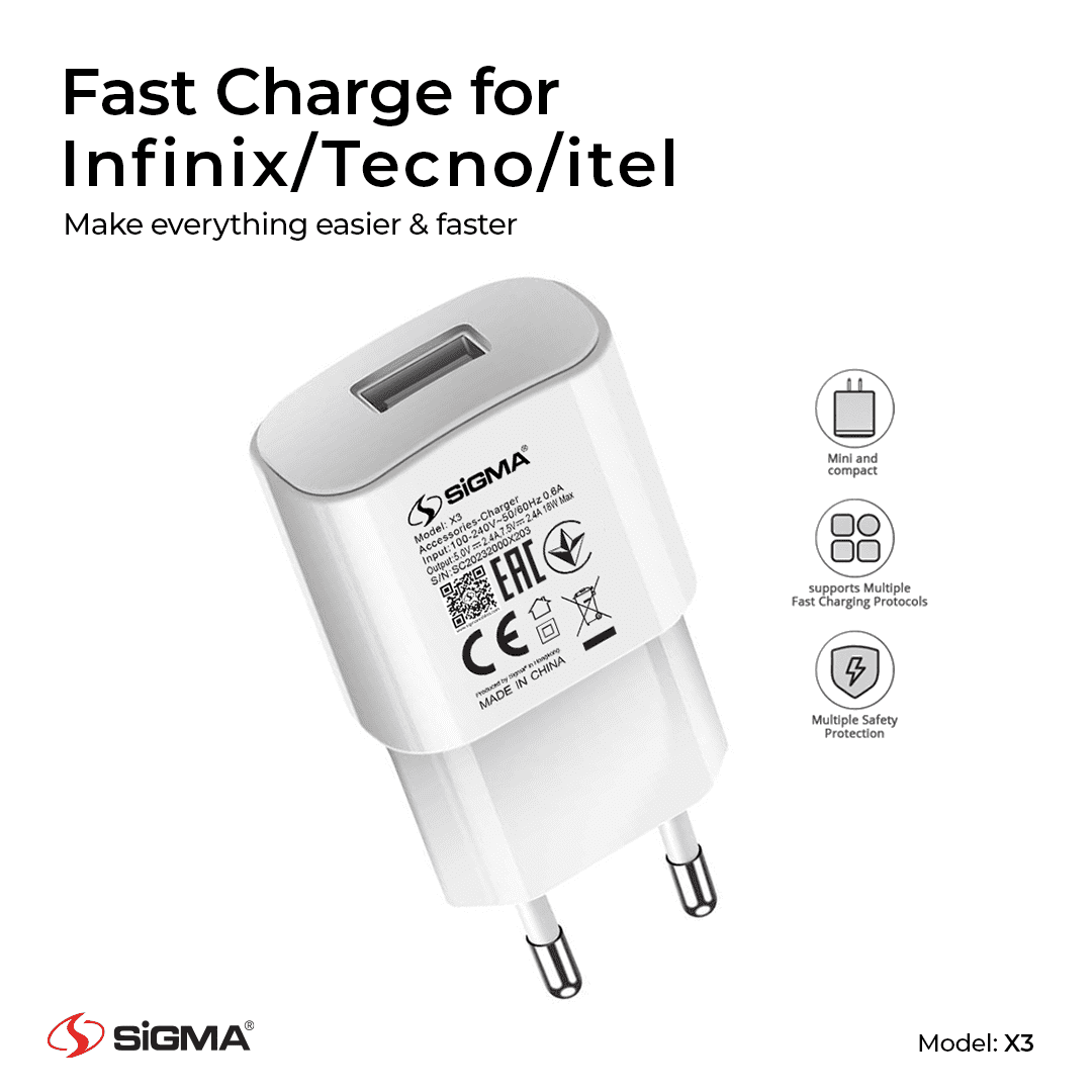 Infinix Tecno Accessories Charger Infinix Smart Tecno Mobile