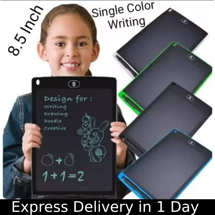 LCD Writing Tablet, Electronic Digital Writing &Colorful Screen Doodle Board, cimetech 8.5-Inch Handwriting Paper Drawing Tablet Gift for Kids and Adults at Home,School and Office (Pink)