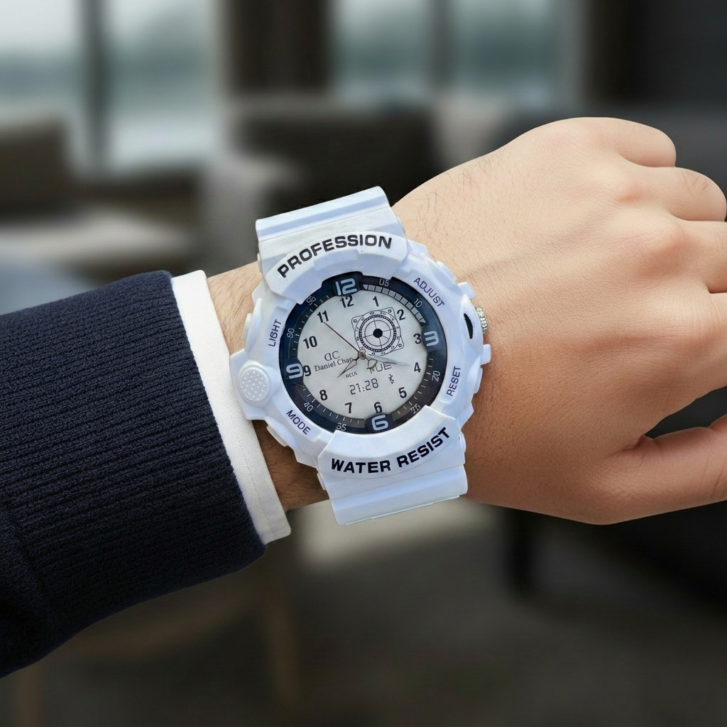 New Fashion Athletes Sport Watch for Men Stylish Durable Watch for Boys Premium Quality Waterproof Watch for Everyday Wear