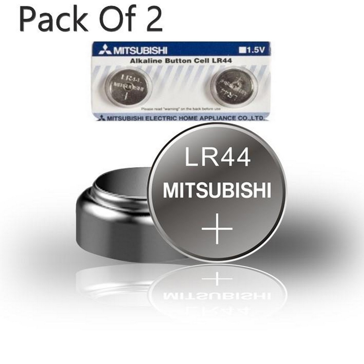 2 Pcs Mitsubishii Lr44 Alkaline Button Cell Battery Ag13 Button Cell Batteries Ag 13 G13 6 N Buy Online At Best Prices In Pakistan Daraz Pk