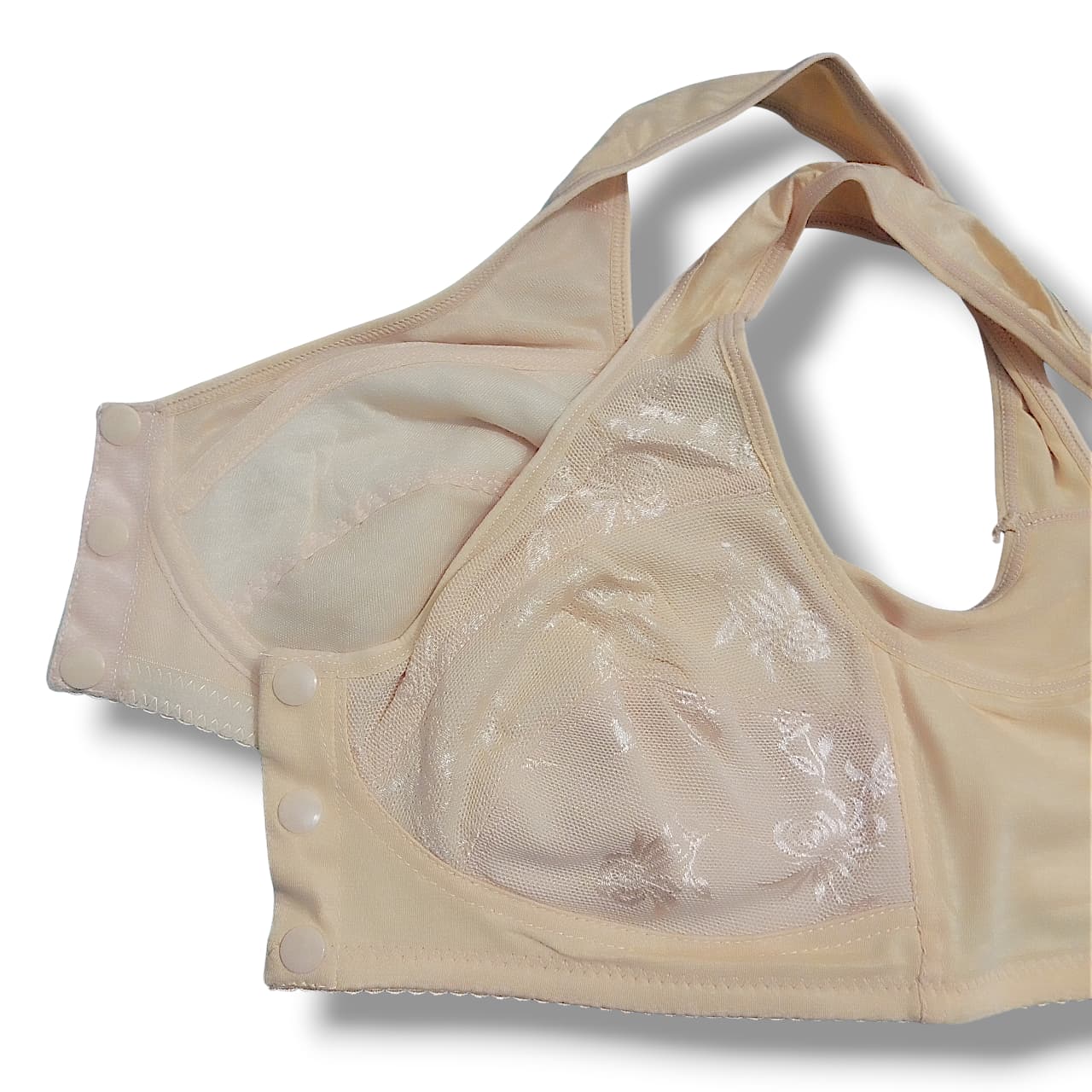 3 Button Front Open Maternity Nursing Bra for Women's