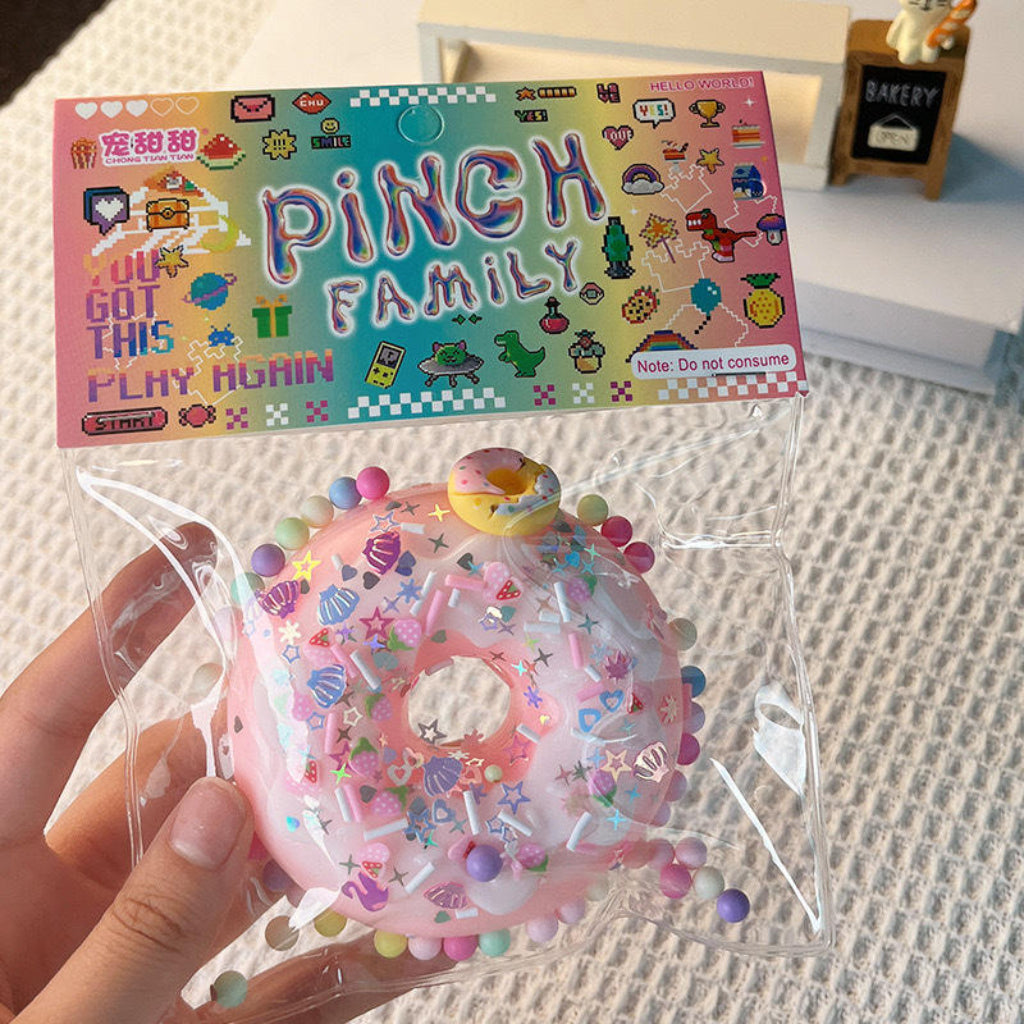 Random Squishy toys Stress relief jelly squish toys glitter squishy marshmallow squishy donut squishy oreo squishy teddy bear squishy waffle squishy food squishy butter squishy
