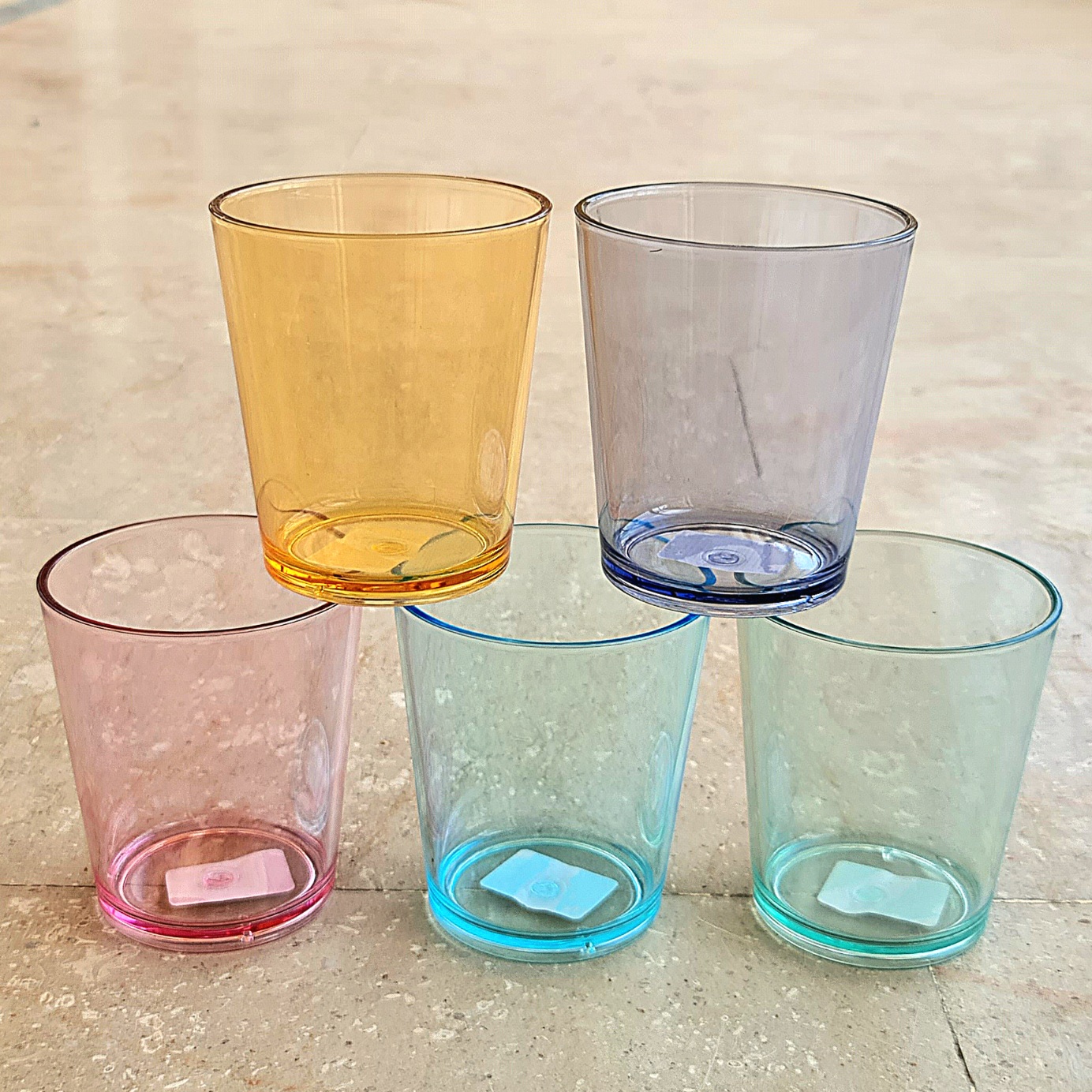 Acrylic Glass for Drinking Water, 6 Pack (Crystal Clear, Durable,  Shatterproof) By Halai Traders | Daraz.pk