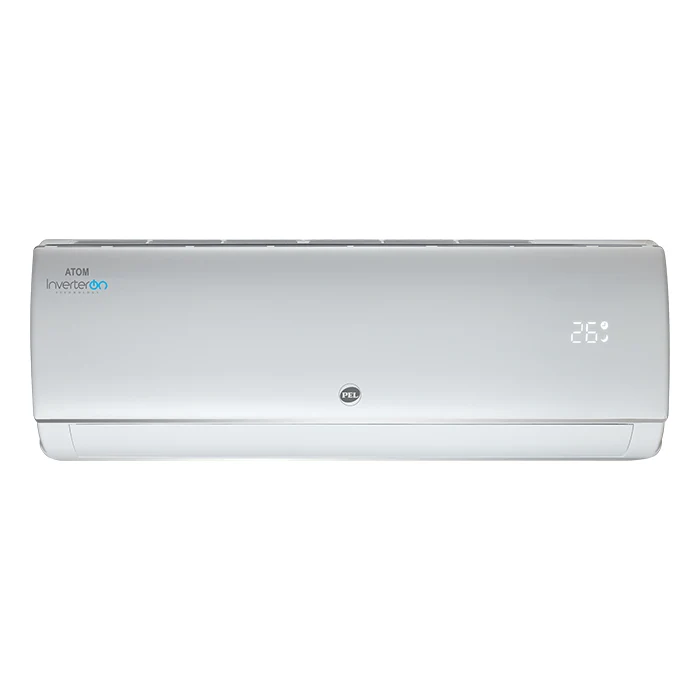 PEL InverterOn ATOM (H&C) AC 1.5 Ton | NEW Model 18K ATOM | Rapid Cooling in just 30 seconds | Heating in just 60 seconds | Ampere Lock | 165V Low Voltage Operate | Automatically cleans | 10 Years