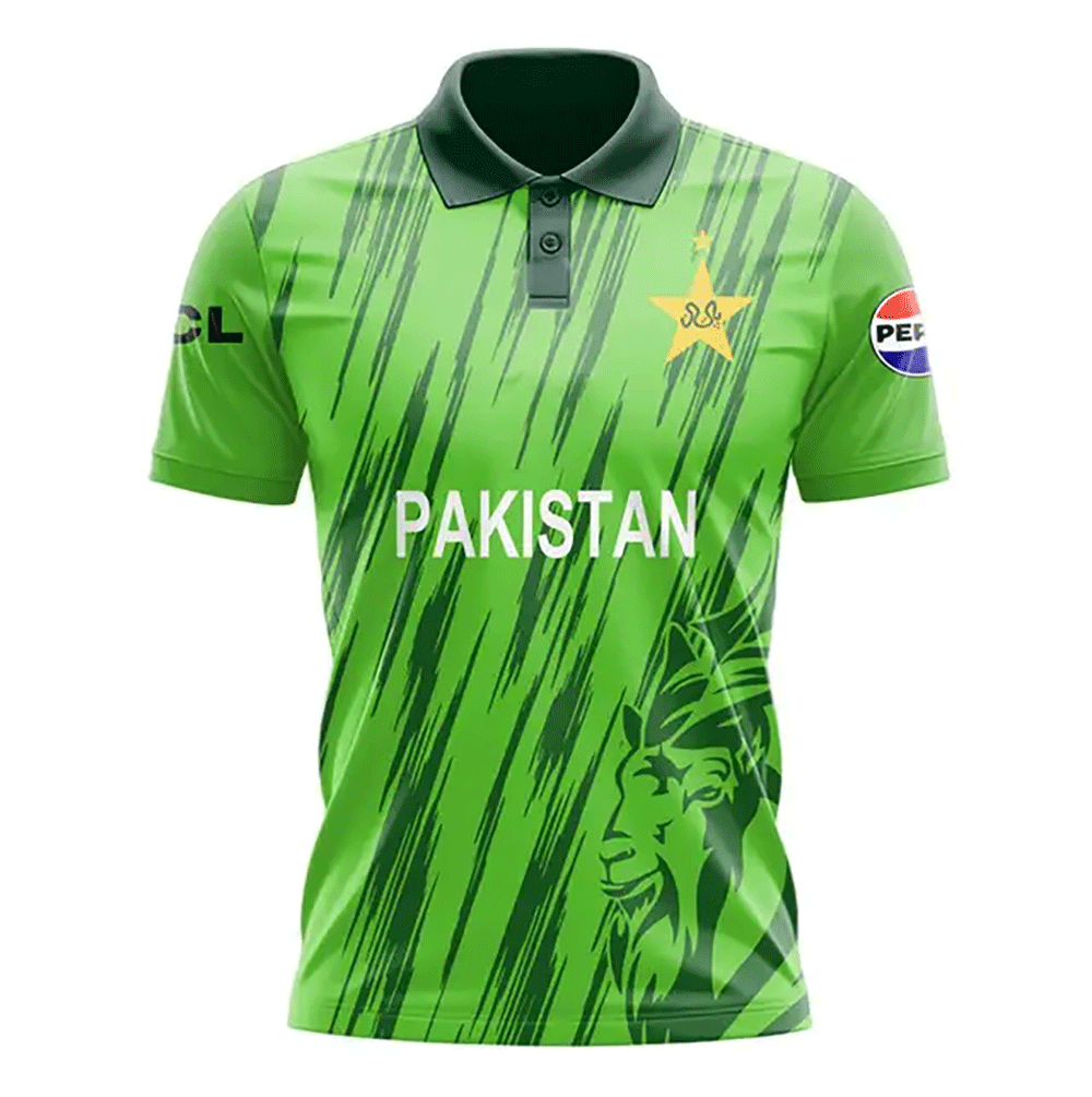 Pakistan Cricket Team T20 Worlcup 2026 Markhor Edition T shirt Jersey - Adult & Kids Sizes