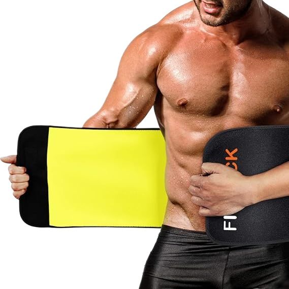 Slimming Belt Hot Shaper Sweat Slim Belt Fat Cutter & Fat Burner Hot Shaper Hot Belt Free Size for Men & Women