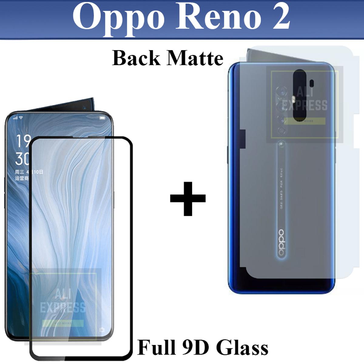 oppo reno 2f back tempered glass