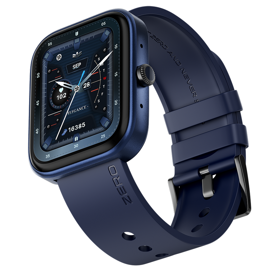 Zero® Ignite Smart Watch | 1.83” IPS Curved Screen,  Calling, 100+ Watch Faces | IP67 Waterproof, SpO2 & Heart Rate Monitor | Best Price Smartwatch for Men & Women, IOS & Android
