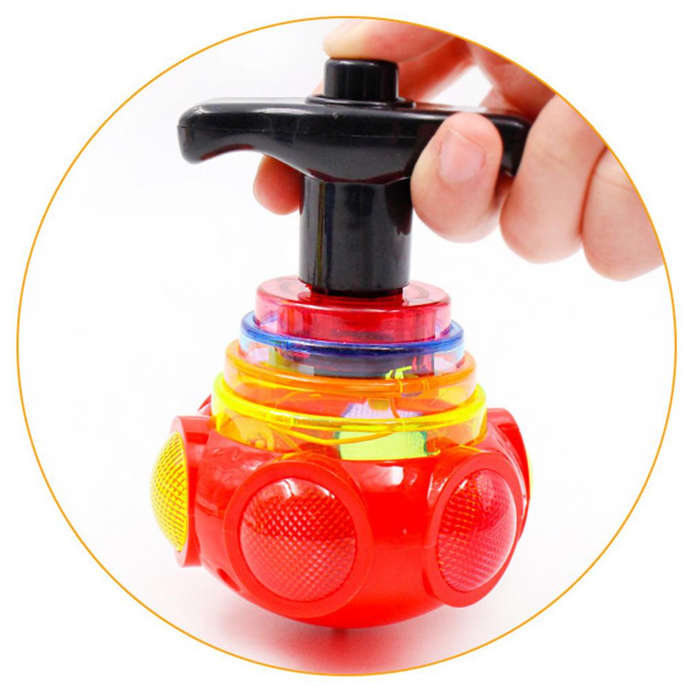Stylish Lattoo with LED Light & Music Spinning Toy for Kids