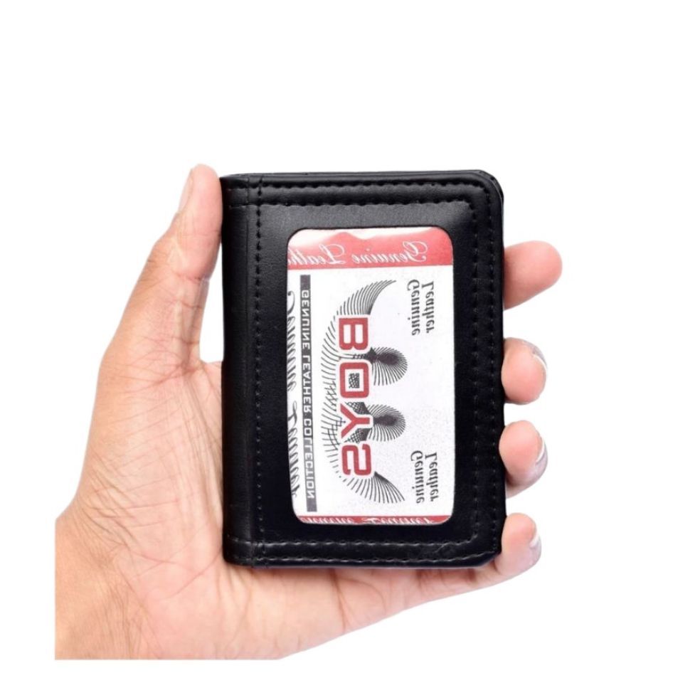 Premium Cow Leather Wallet For Men High Quality Slim Wallet or Card Holder For Men and Boys | voilet Pruse