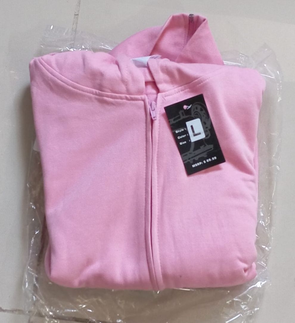 HashBack Plain Zipper Hoodie for Men & women