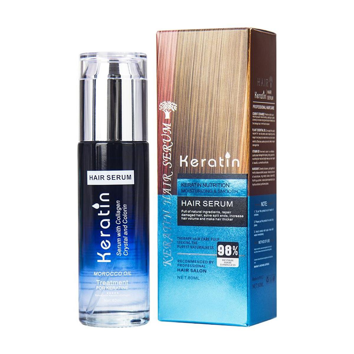 Hair serum for hotsell straightening curly hair