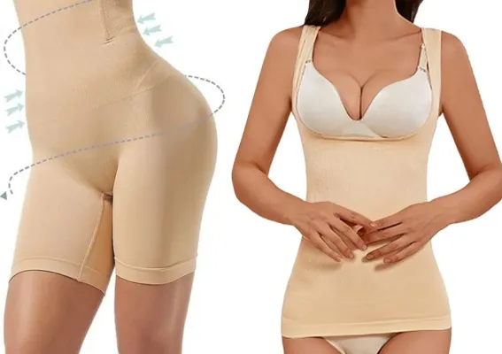 Adjustable Size Two-Piece Shapewear Set, Perfect for Women