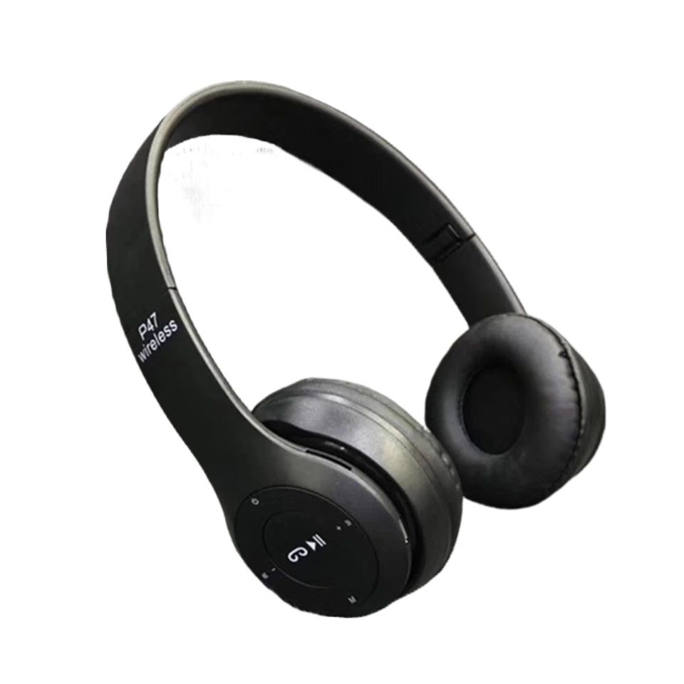 Special Edition P47 Headphone with Pop Window Over The Ear Wireless Bluetooth Headphone Support Sd Card use