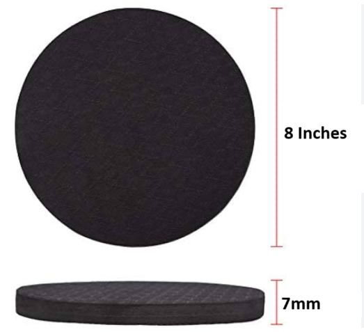 Random Color- Yoga Knee Pad Pair, Exercise Knee Pad Pair, Gym Floor Knee Pad Pair