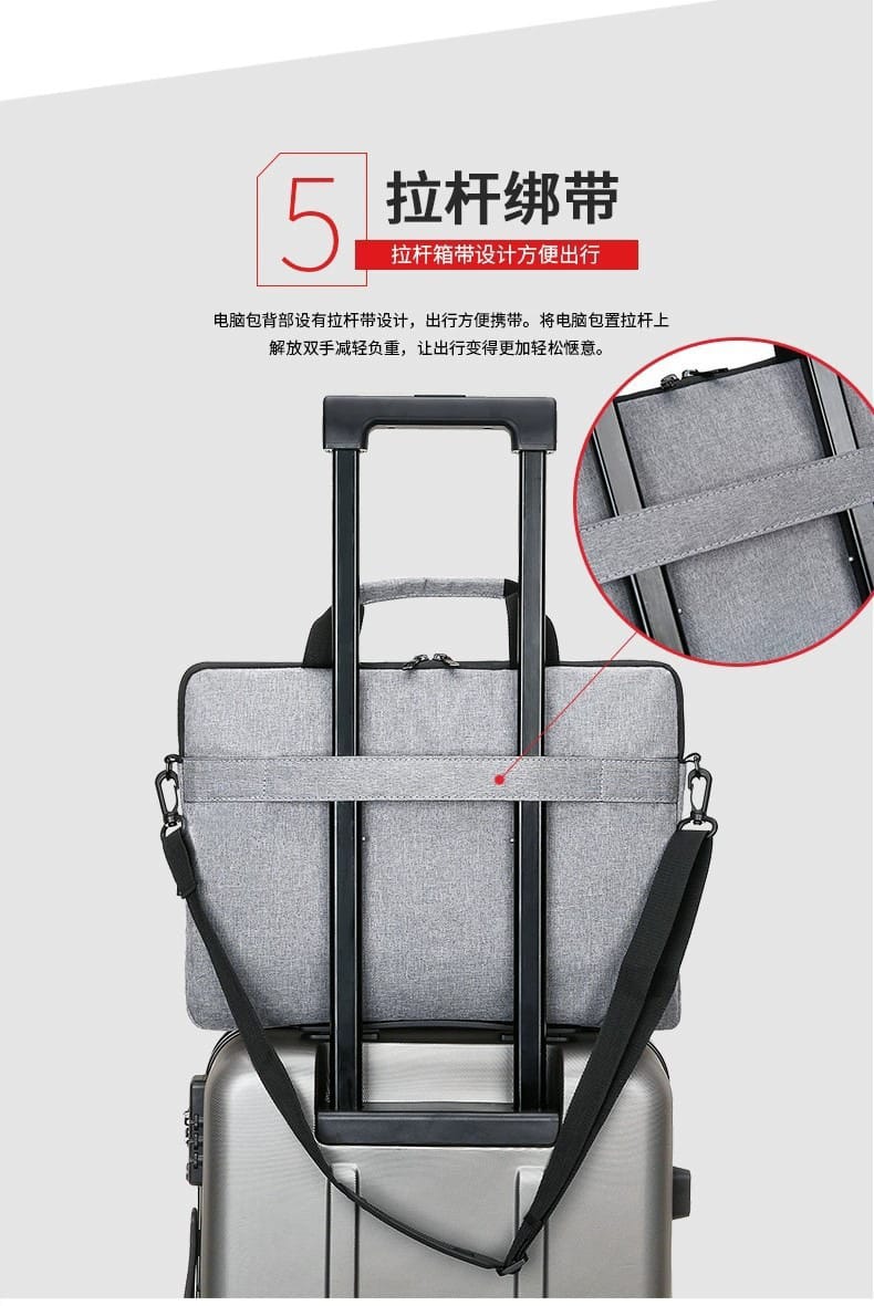 Laptop Bag For 15 Inch  Women Men Shoulder Handbag Briefcases