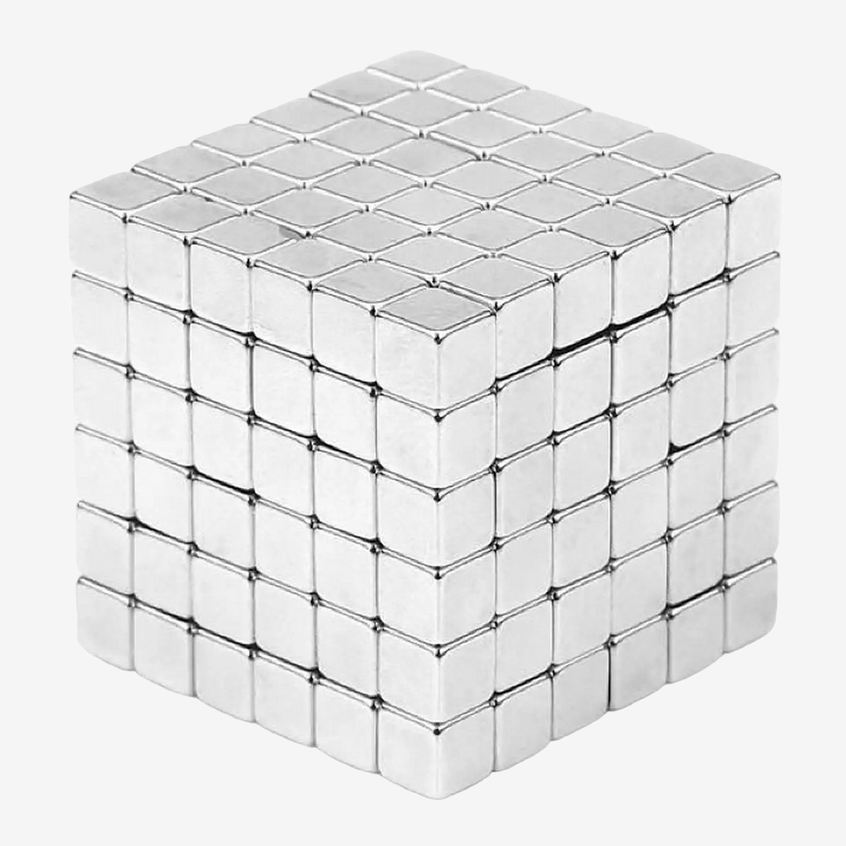 Magnetic Cube 216pcs 5mm Magnets Balls, Magnetic Sculpture Holders Square Cube Balls, Stress Relief Magic Cubes,  Puzzle Educational Toys