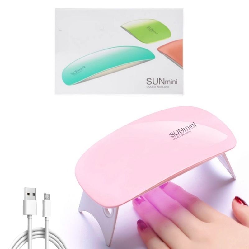 UV LED USB Nail Phototherapy Portable machine - Mini UV LED Nail Lamp Professional LED Gel Nail Dryer with USB Curing Lamp Nail Art Tool Accessory for Home DIY Use |UV LED Gel Varnish Curing Machine