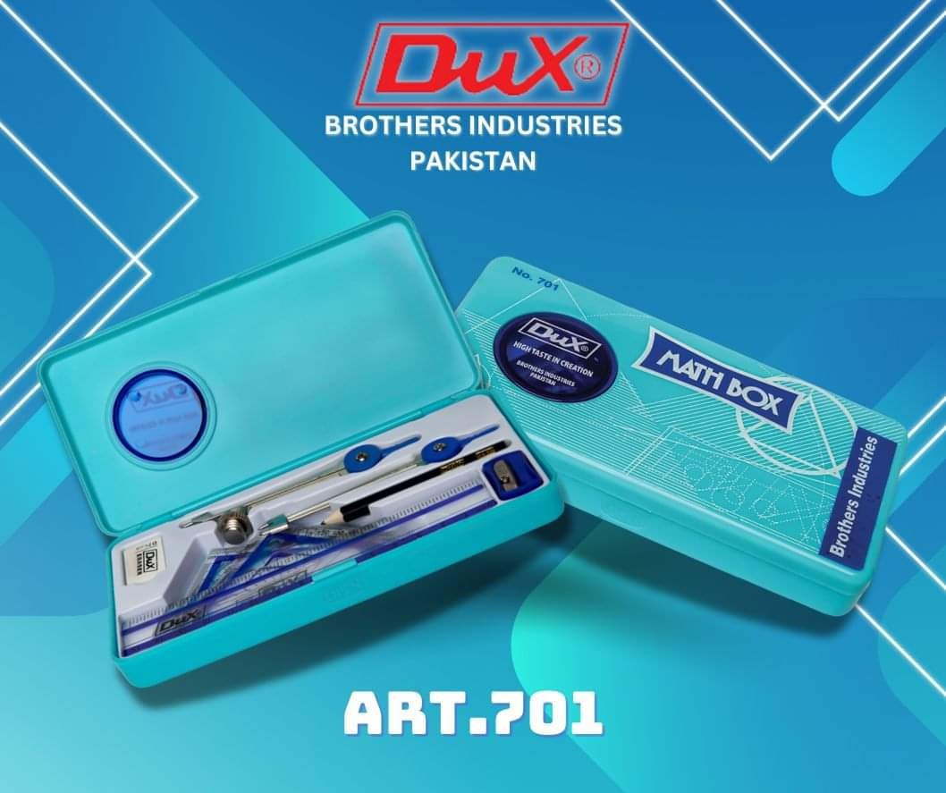 DUX Mathematical Box No. 701: Comprehensive Geometry & Drawing Kit ...