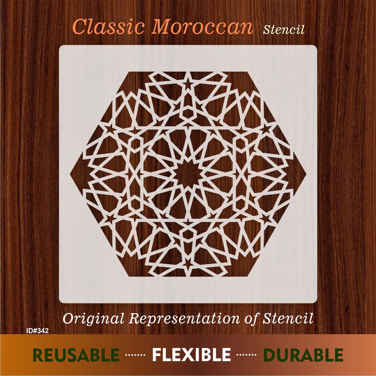 Mandala Geometric Design Stencil Reusable Stencil For Canvas And Wall ...
