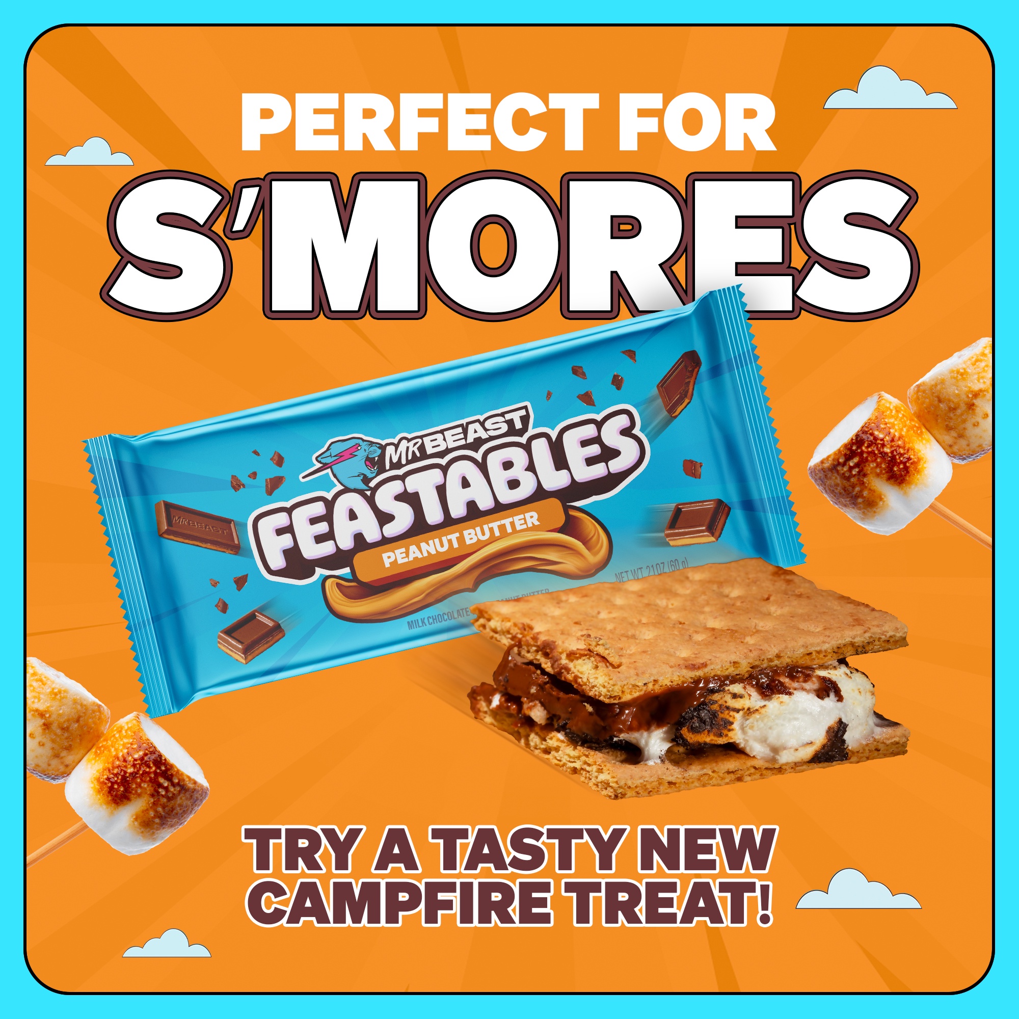 Feastables MrBeast Milk Chocolate Bar, 2.1 oz (60g), 1 Count | Daraz.pk